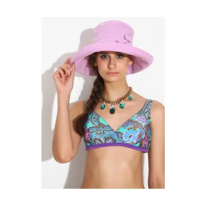 Çiçekli Kadın Şapka 4068