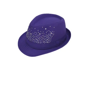 Taşlı Kadın Fötr Şapka 4120