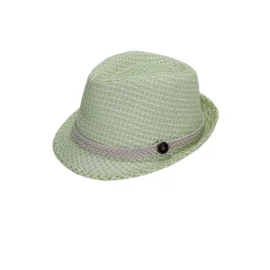 Düğmeli Kadın Fötr Şapka 6252