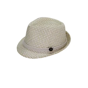 Düğmeli Kadın Fötr Şapka 6252