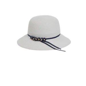 Çiçekli Kadın Hasır Şapka 1457