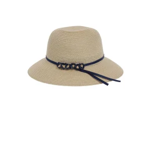 Çiçekli Kadın Hasır Şapka 1457