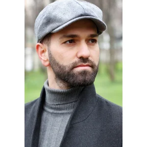 Peaky Blinders Erkek İngiliz Driver Kasket 7404 Antrasit