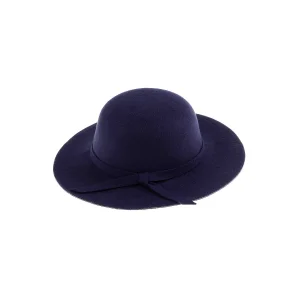 Kız Çocuk Geniş Kenarlı Kaşe Şapka 7168