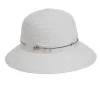 Çiçek Şeritli Kadın Şapka 1297
