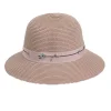 Çiçek Şeritli Kadın Şapka 1297