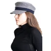 Kadın Kaptan Şapka Mürdüm 7410