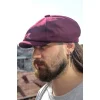 Bordo Unisex Peaky Blinders İngiliz Kesim Şapka 7440