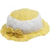 Fiyonklu Kız Çocuk Bermuda Şapka 3943
