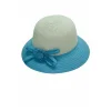 Çiçek Fiyonklu Kadın Şapka 6232