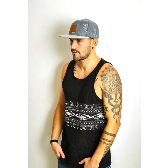 Erkek Desenli Snapback Hiphop Kep 5890