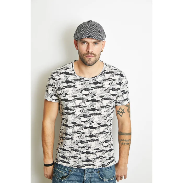 Yazlık Erkek Kareli Kasket 7398