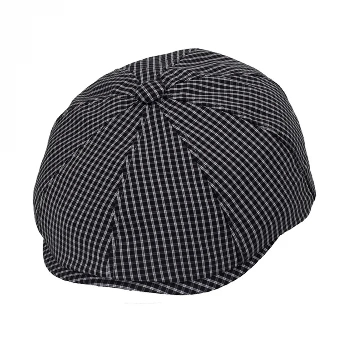 Yazlık Erkek Kareli Kasket 7398
