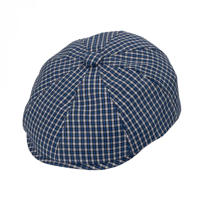 Yazlık Erkek Kareli Kasket 7398
