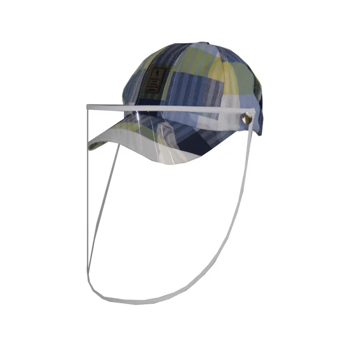 Erkek Sarı Ekoseli Siperlikli Kep 5468