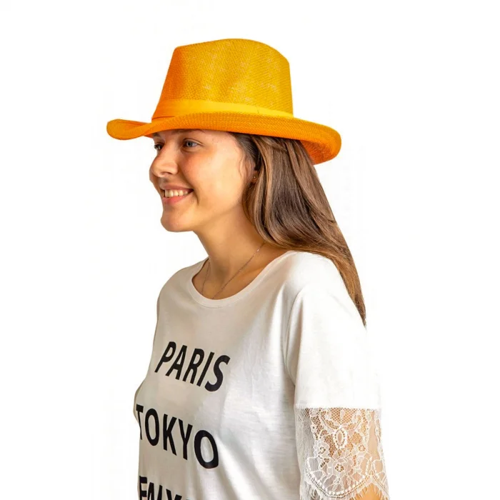 Kovboy Fötr Kadın Şapka 6251