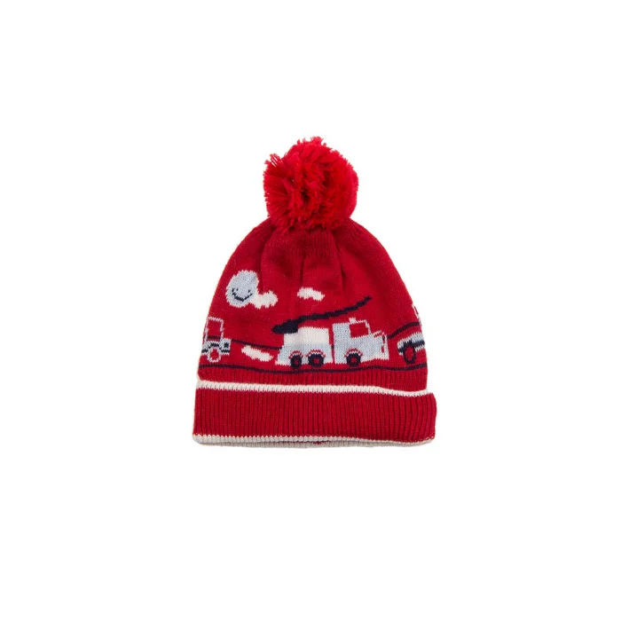 Kamyon Desenli Erkek Bebek Mavi Bere 1162