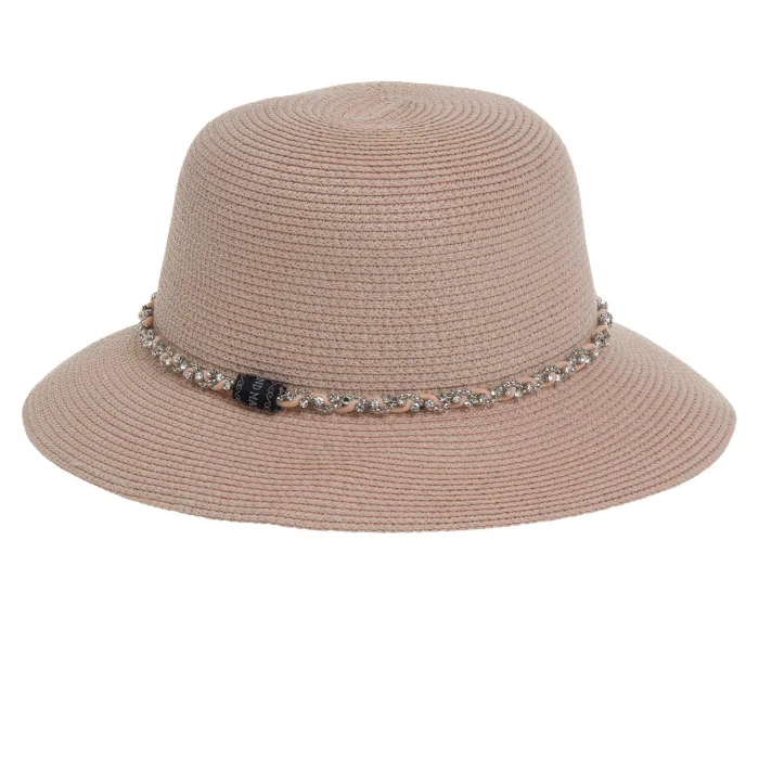 Kadın Simli Şeritli Şapka 1416