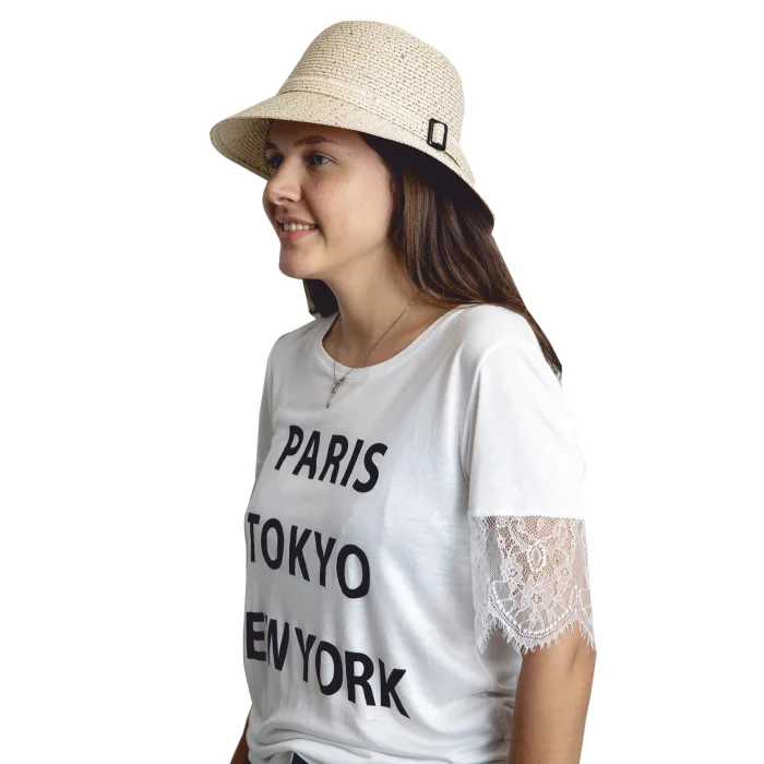 Kemerli Pullu Kadın Şapka 1295