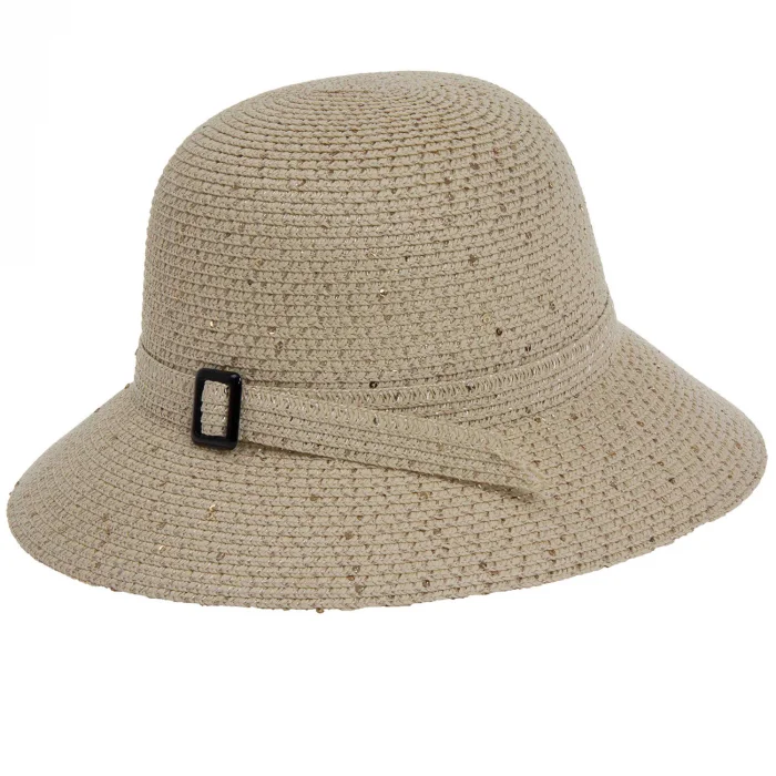 Kemerli Pullu Kadın Şapka 1295