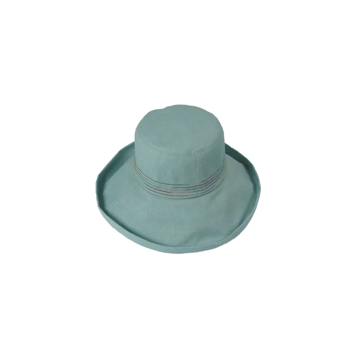 Renkli Dikişli Kadın Şapka 1311