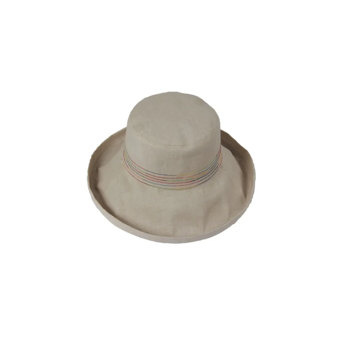 Renkli Dikişli Kadın Şapka 1311