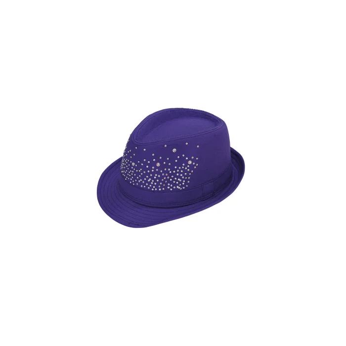 Taşlı Kadın Fötr Şapka 4120