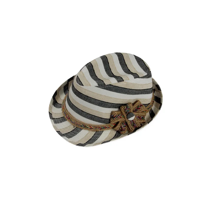 Şeritli Kadın Şapka 1575