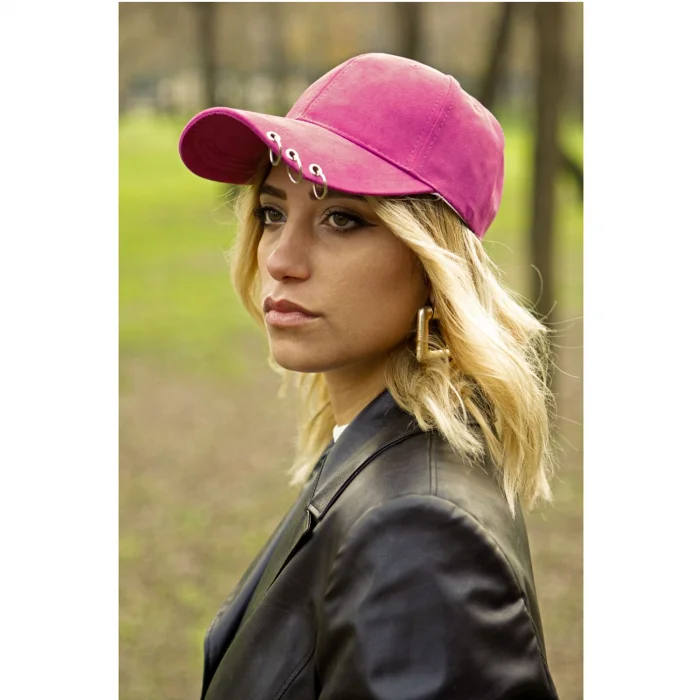 Zımbalı Kadın Kep 6249