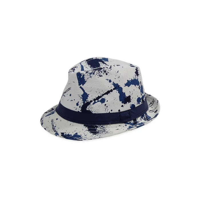 Desenli Kadın Fötr Şapka 1565