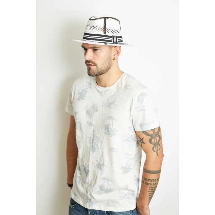 Desenli Erkek Fötr Şapka 1562