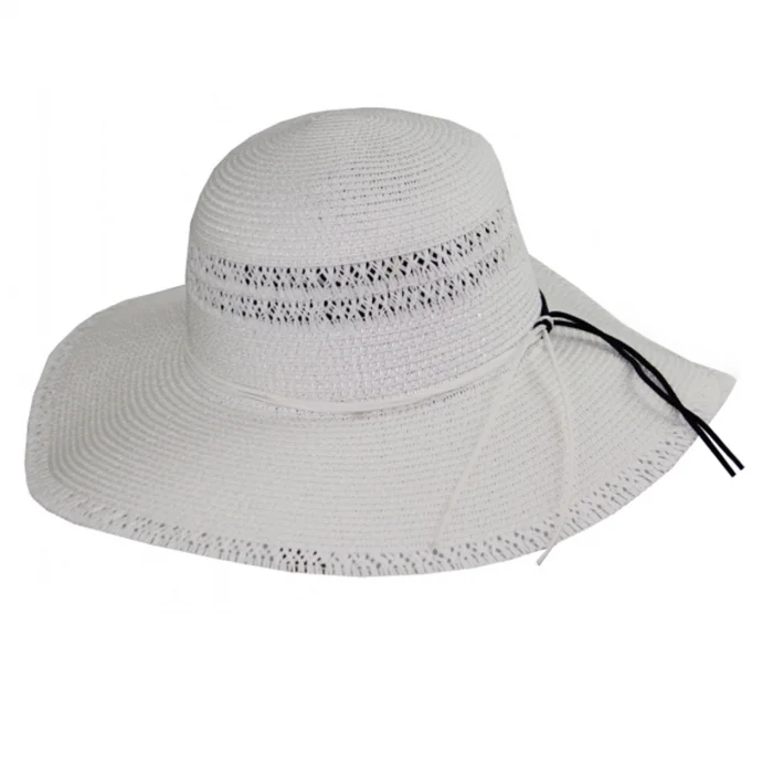 Geniş Kenarlı Hasır Kadın Şapka 3859