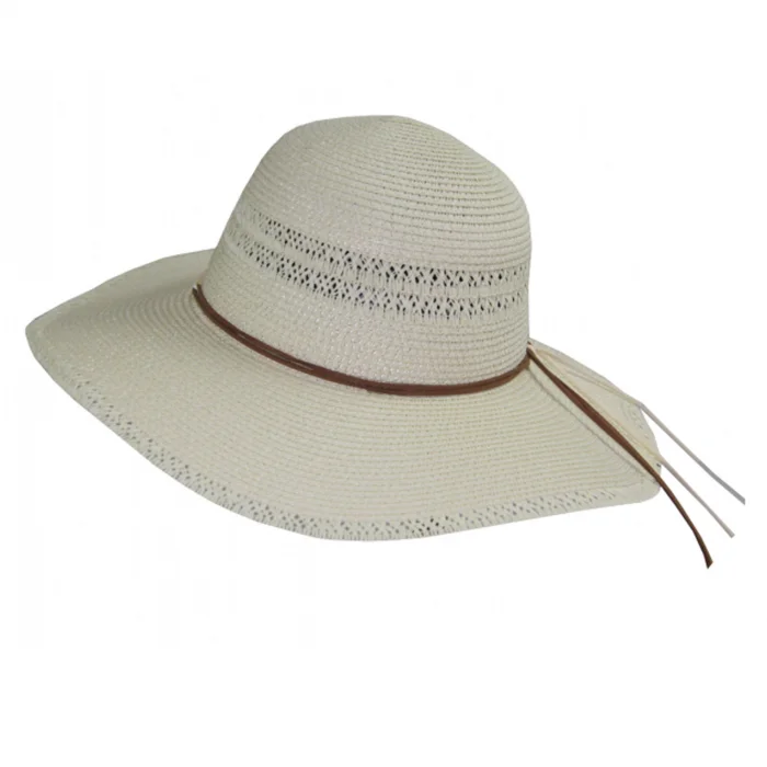 Geniş Kenarlı Hasır Kadın Şapka 3859