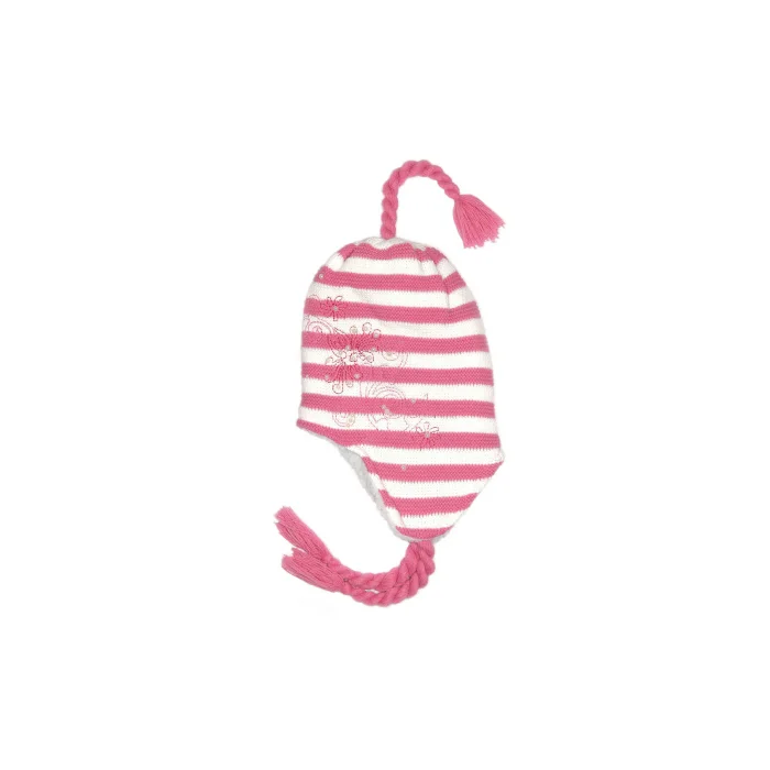 İnci Taşlı Kız Çocuk Bere Pembe 2295