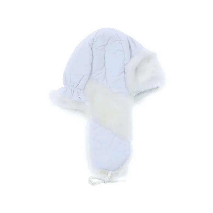 Kız Çocuk Pilot Beyaz Şapka 6225