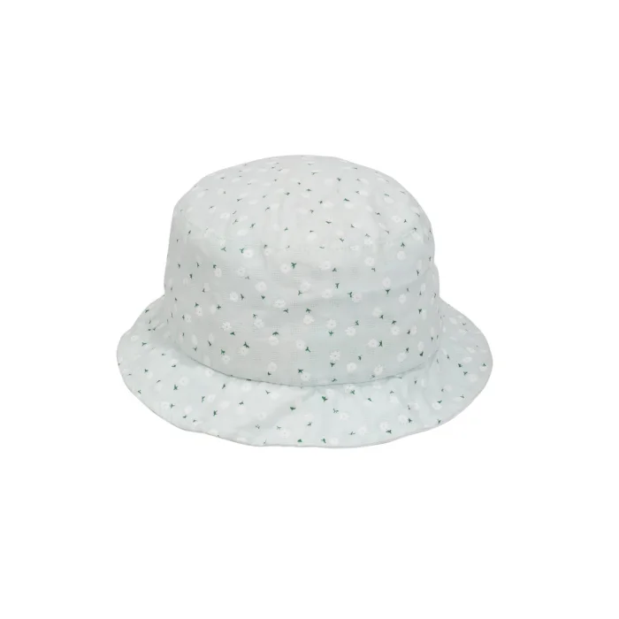 Çiçekli Kız Çocuk Bermuda Şapka 2112