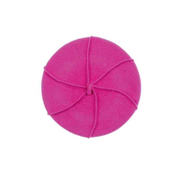 Kız Çocuk Ressam Mor Şapka 4831