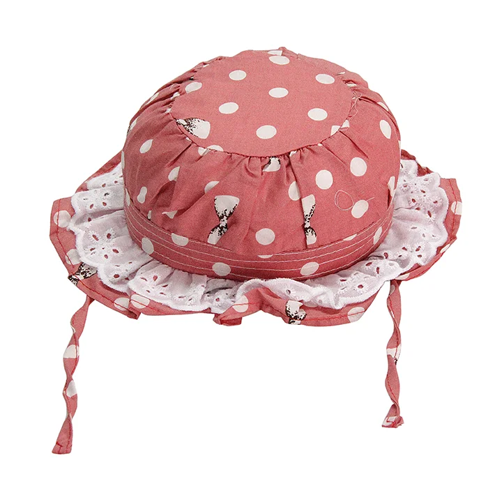 Kız Çocuk Puanlı Bermuda Şapka 6078