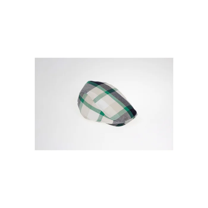 Erkek Yazlık Ekose Kasket 1033