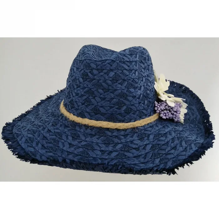 Geniş Kenarlı Hasır Şapka 1414