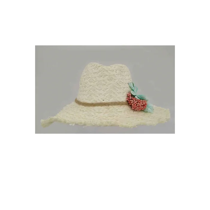 Geniş Kenarlı Hasır Şapka 1414