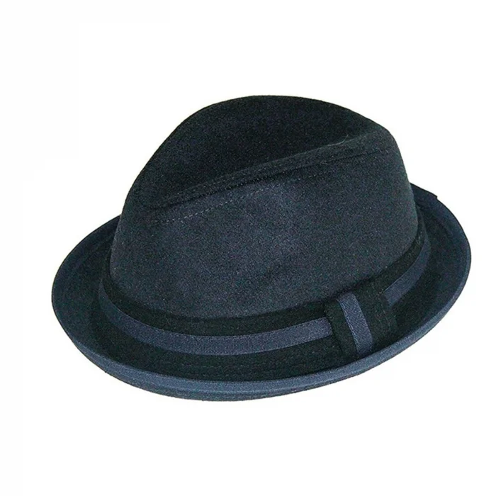 Erkek Çocuk Fötr Gri Şapka 5113