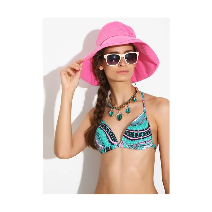 Çiçekli Kadın Şapka 4068