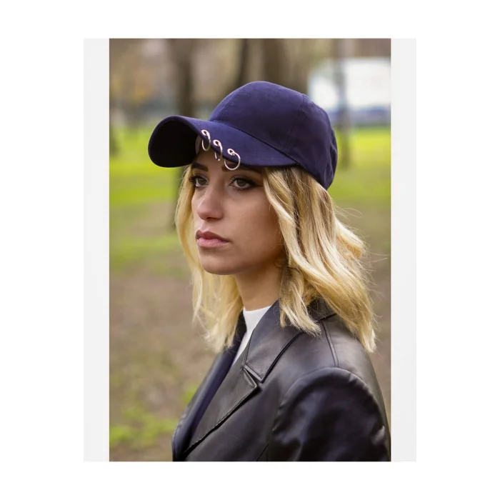 Zımbalı Kadın Kep 6249