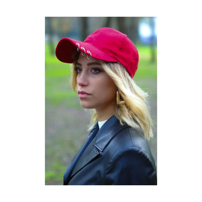 Zımbalı Kadın Kep 6249