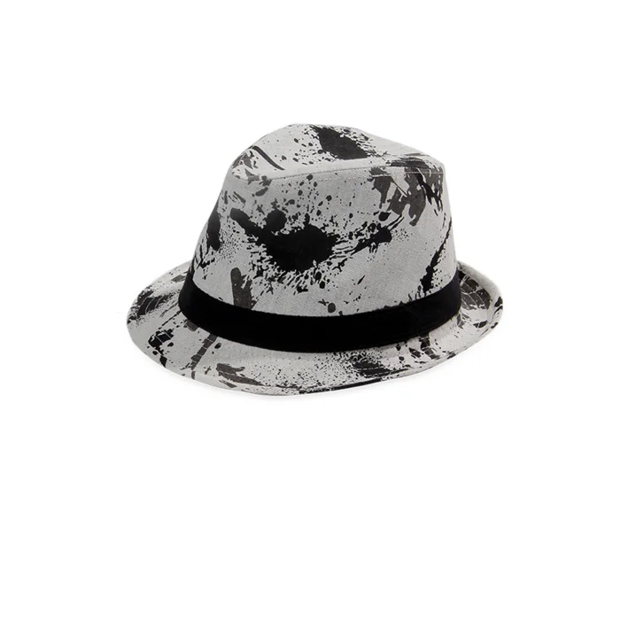 Desenli Kadın Fötr Şapka 1565