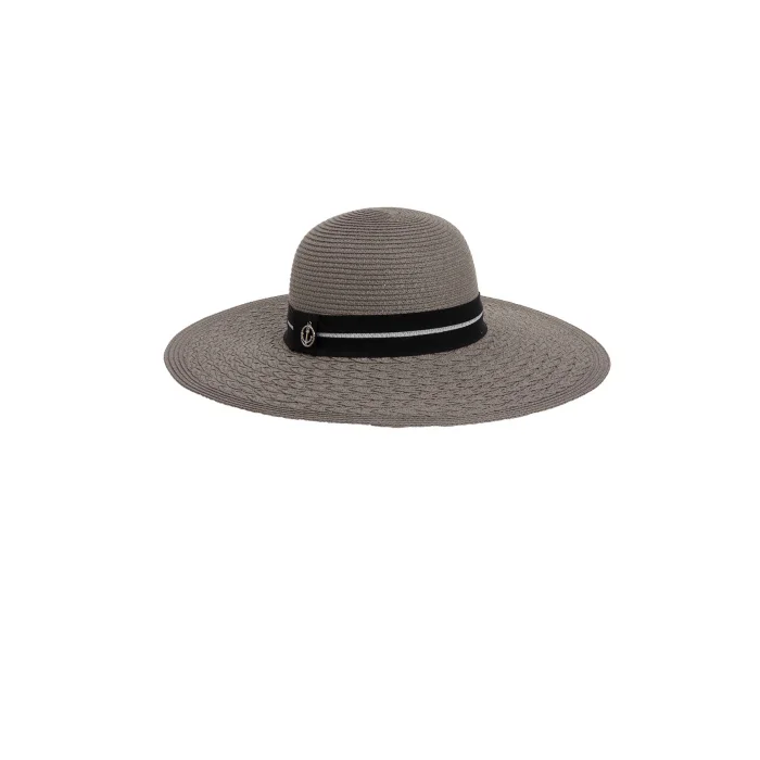 Şeritli Geniş Kenarlı Kadın Şapka 1928