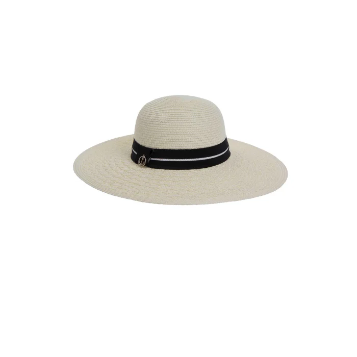 Şeritli Geniş Kenarlı Kadın Şapka 1928