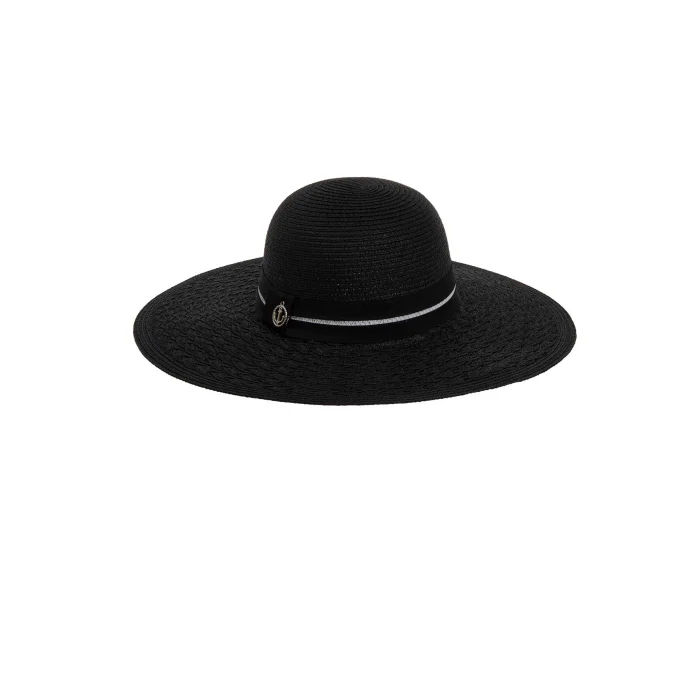 Şeritli Geniş Kenarlı Kadın Şapka 1928