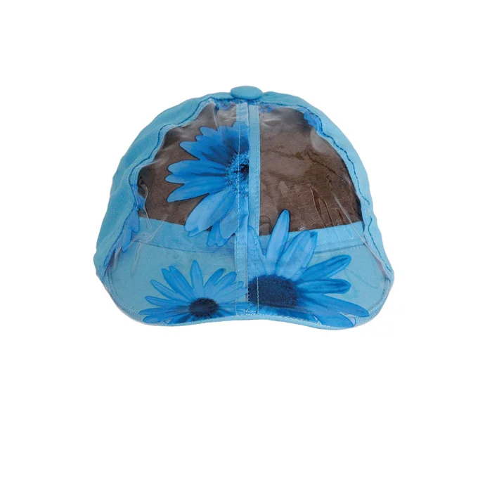 Çiçek Desenli Kadın Kep 2411